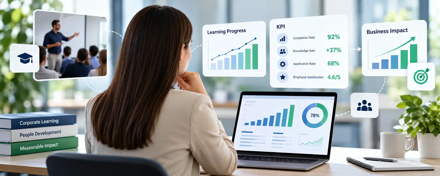 How to measure corporate training effectiveness: methods, KPIs and examples
