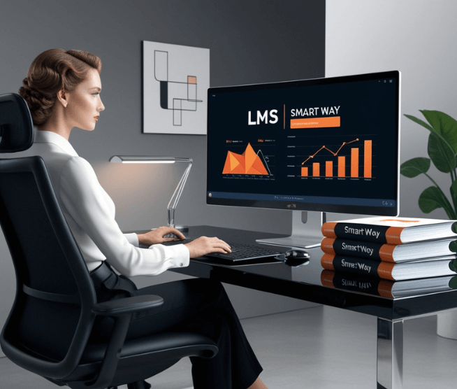 Smart Way LMS platform for staff training
